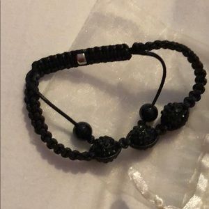 Black Crystal Bracelet